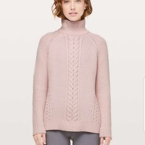 Lululemon bring the cozy turtle Longsleeve sweater